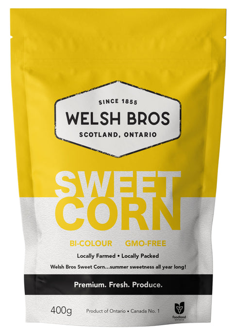 Local Frozen Sweet Corn, per 400 g bag