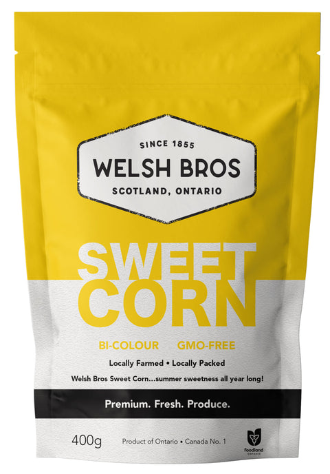 Local Frozen Sweet Corn, per 400 g bag