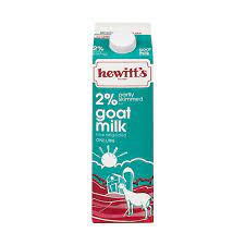 Hewitt's Dairy 2% Goat's Milk, per 1 L carton