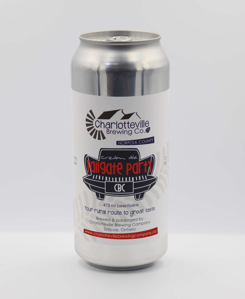 Charlotteville Brewing Co., Tailgate Party Cream Ale, per 473 mL can
