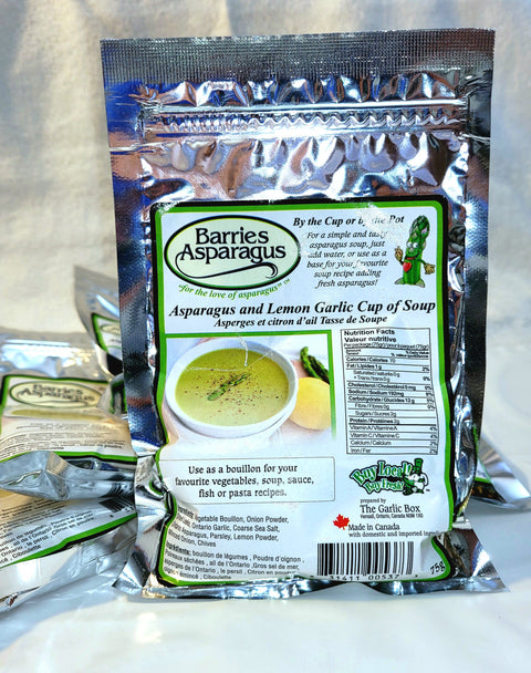Soup - Asparagus and Lemon Garlic, per 75 g package