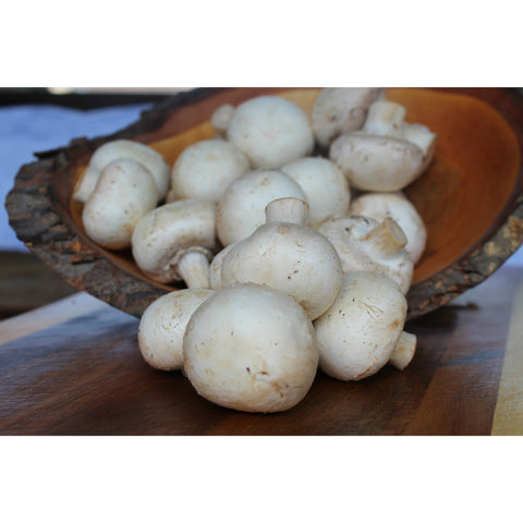 Button Mushrooms, per pound