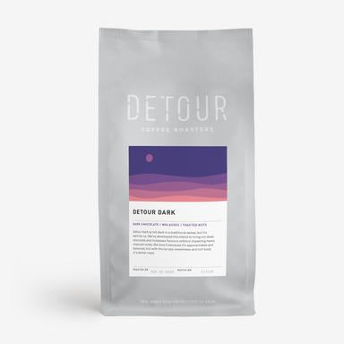 Detour Coffee Roasters - Detour Dark coffee beans, per 300 g bag