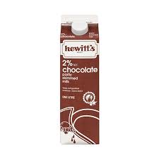 Hewitt's Dairy Chocolate Milk, per 1 L carton