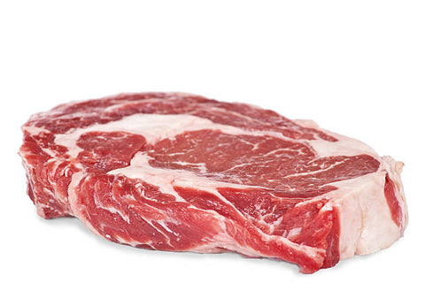 Fresh Rib-eye steak, per 12 oz